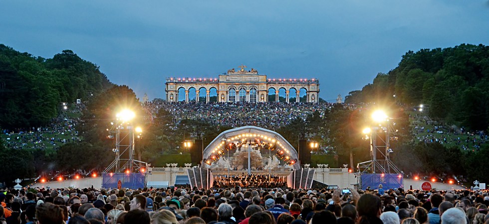 Sommernachtskonzert Schönbrunn in Wien 2015
